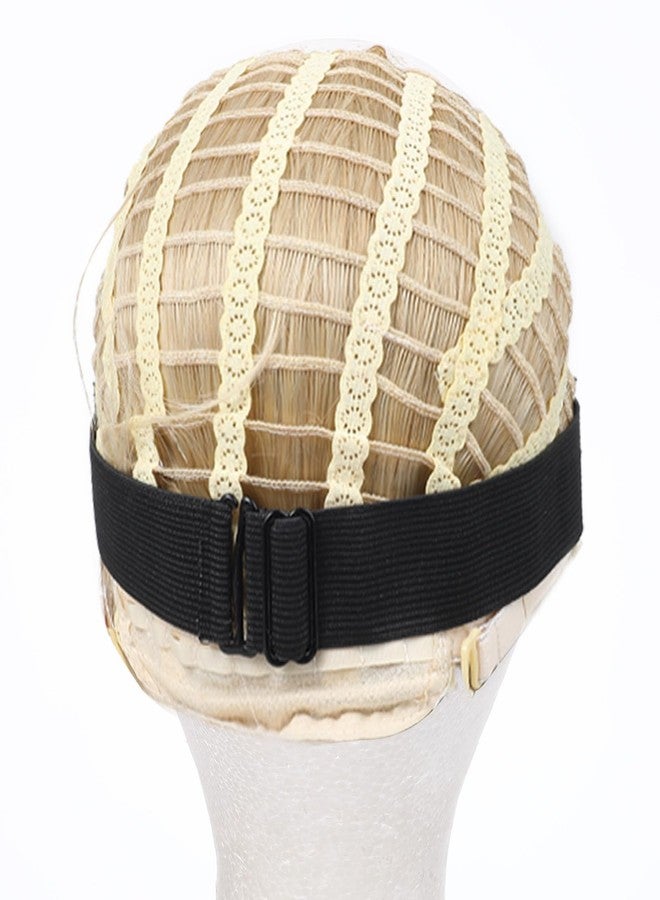 Zelphvt Wig Elastic Band, Elastic Bands for Wig, 6 Pcs Adjustable Elastics Bands Straps for Wigs Black Strap to Secure,Hair Care Hair Extensions Wigs & Accessories - Image 5